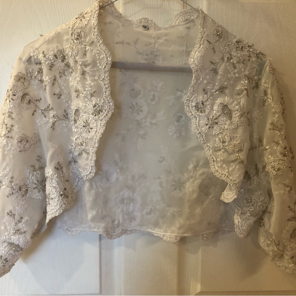 Enzoani crystal bolero